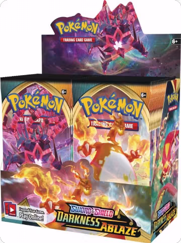 Darkness Ablaze Booster Box, Darkness Ablaze — Pokémon sealed product price