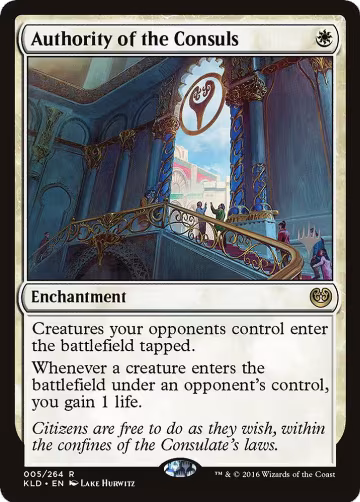 Authority of the Consuls (5), Promo Pack: Core Set 2021 — Magic card price