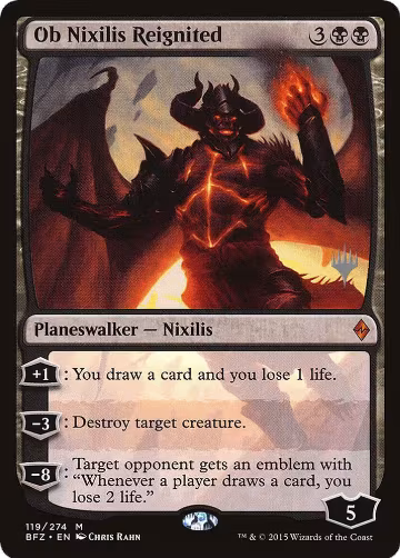 Ob Nixilis Reignited (119), Promo Pack: Core Set 2021 — Magic card price