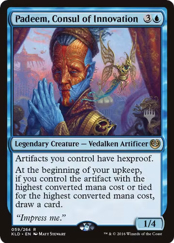 Padeem, Consul of Innovation (59), Promo Pack: Core Set 2021 — Magic card price