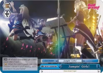 Jumpin' Girls! (RRR) (BD/W73-E096R RRR), BanG Dream! Vol.2 — Weiß Schwarz card price