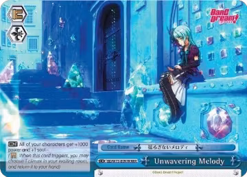 Unwavering Melody (RRR) (BD/W73-E097R RRR), BanG Dream! Vol.2 — Weiß Schwarz card price