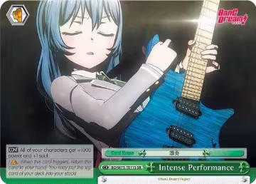 Intense Performance (SR) (BD/W73-TE11S SR), BanG Dream! Vol.2 — Weiß Schwarz card price