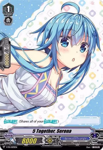 5 Together, Serena (V-PR/0132EN) — card price