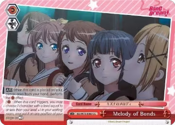 Melody of Bonds (BD/W73-E063 CC), BanG Dream! Vol.2 — Weiß Schwarz card price
