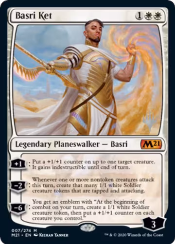 Basri Ket (7), Promo Pack: Core Set 2021 — Magic card price