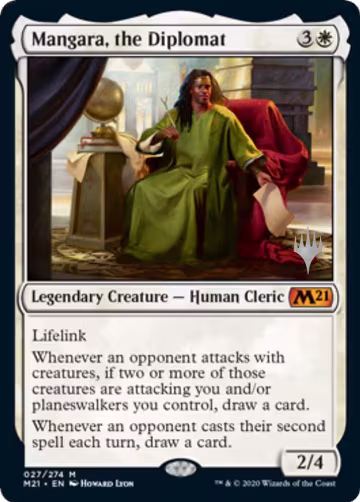 Mangara, the Diplomat (27), Promo Pack: Core Set 2021 — Magic card price