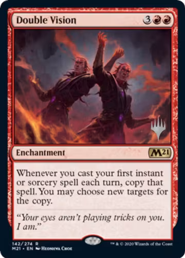 Double Vision (142), Promo Pack: Core Set 2021 — Magic card price