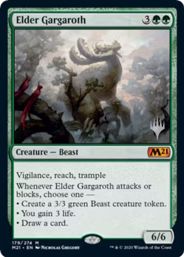 Elder Gargaroth (179), Promo Pack: Core Set 2021 — Magic card price