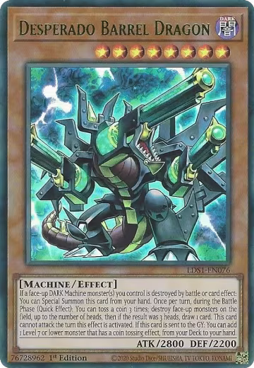 Desperado Barrel Dragon (Green) (LDS1-EN076), Legendary Duelists: Season 1 — Yu-Gi-Oh! card price