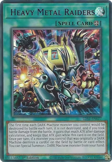 Heavy Metal Raiders (Purple) (LDS1-EN077), Legendary Duelists: Season 1 — Yu-Gi-Oh! card price