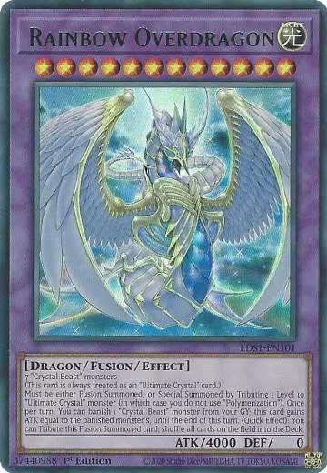 Rainbow Overdragon (Green) (LDS1-EN101), Legendary Duelists: Season 1 — Yu-Gi-Oh! card price