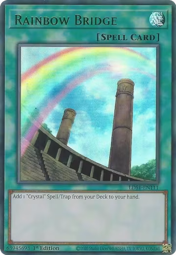 Rainbow Bridge (Green) (LDS1-EN111), Legendary Duelists: Season 1 — Yu-Gi-Oh! card price
