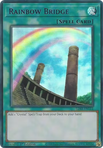 Rainbow Bridge (Purple) (LDS1-EN111), Legendary Duelists: Season 1 — Yu-Gi-Oh! card price
