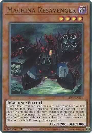 Machina Resavenger (LDS1-EN119), Legendary Duelists: Season 1 — Yu-Gi-Oh! card price