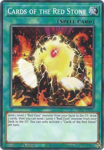 Cards of the Red Stone (LDS1-EN018), Legendary Duelists: Season 1 — Yu-Gi-Oh! card price