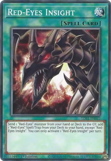 Red-Eyes Insight (LDS1-EN019), Legendary Duelists: Season 1 — Yu-Gi-Oh! card price