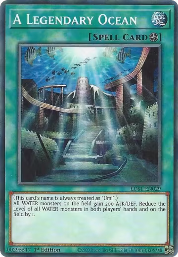 A Legendary Ocean (LDS1-EN029), Legendary Duelists: Season 1 — Yu-Gi-Oh! card price