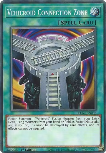 Vehicroid Connection Zone (LDS1-EN042), Legendary Duelists: Season 1 — Yu-Gi-Oh! card price