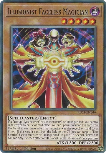 Illusionist Faceless Magician (LDS1-EN046), Legendary Duelists: Season 1 — Yu-Gi-Oh! card price