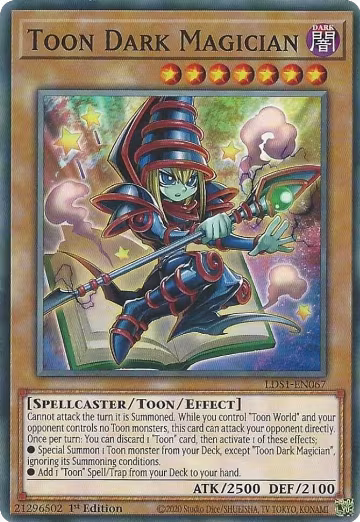 Toon Dark Magician (LDS1-EN067) — card price