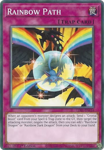 Rainbow Path (LDS1-EN114), Legendary Duelists: Season 1 — Yu-Gi-Oh! card price