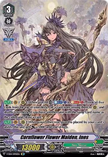 Cornflower Flower Maiden, Ines (SP) (V-EB14/SP05EN), V-EB14: The Next Stage — Vanguard card price
