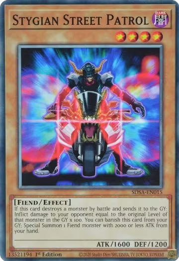 Stygian Street Patrol (SDSA-EN015), Structure Deck: Sacred Beasts — Yu-Gi-Oh! card price