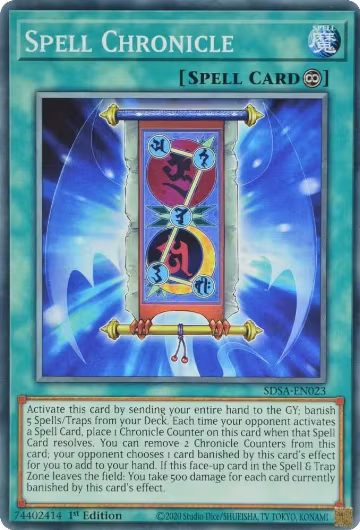 Spell Chronicle (SDSA-EN023), Structure Deck: Sacred Beasts — Yu-Gi-Oh! card price
