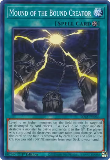 Mound of the Bound Creator (SDSA-EN026), Structure Deck: Sacred Beasts — Yu-Gi-Oh! card price