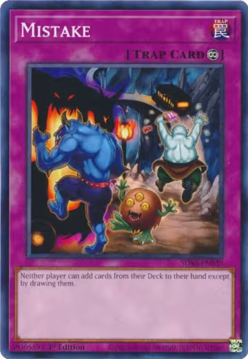 Mistake (SDSA-EN039), Structure Deck: Sacred Beasts — Yu-Gi-Oh! card price
