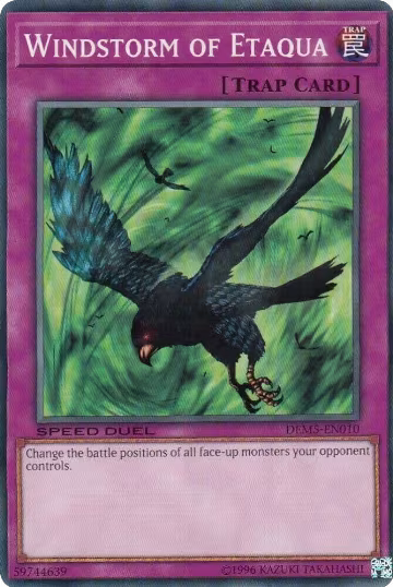 Windstorm of Etaqua (DEM5-EN010), Speed Duel Demo Deck — Yu-Gi-Oh! card price