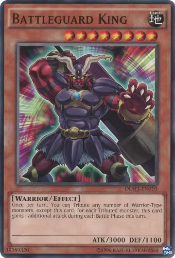 Battleguard King (DEM3-EN010) — card price