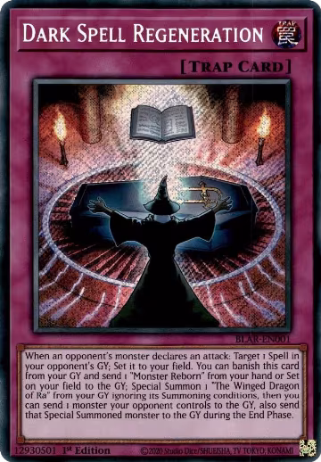 Dark Spell Regeneration (BLAR-EN001), Battles of Legend: Armageddon — Yu-Gi-Oh! card price