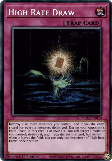 High Rate Draw (BLAR-EN018), Battles of Legend: Armageddon — Yu-Gi-Oh! card price