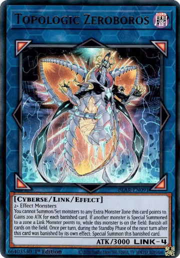 Topologic Zeroboros (BLAR-EN091), Battles of Legend: Armageddon — Yu-Gi-Oh! card price