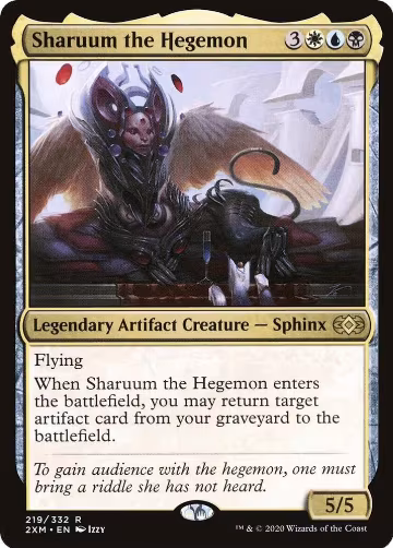 Sharuum the Hegemon (219), Double Masters — Magic card price