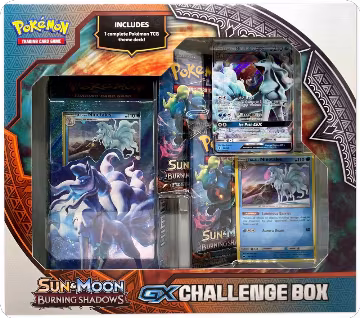 Alolan Ninetales GX Challenge Box, SM - Burning Shadows — Pokémon sealed product price