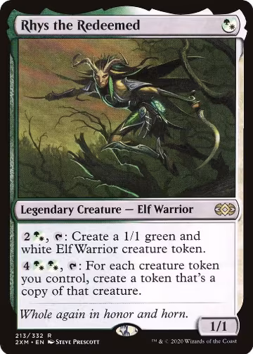Rhys the Redeemed (213), Double Masters — Magic card price