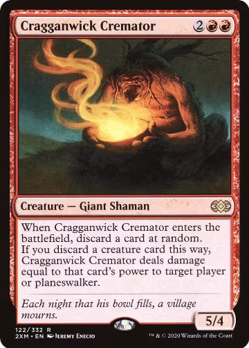 Cragganwick Cremator (122), Double Masters — Magic card price