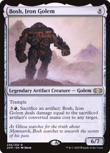 Bosh, Iron Golem (236), Double Masters — Magic card price