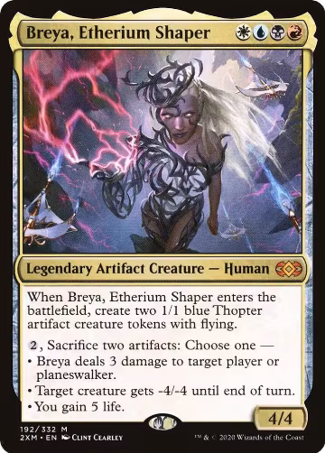 Breya, Etherium Shaper (192), Double Masters — Magic card price