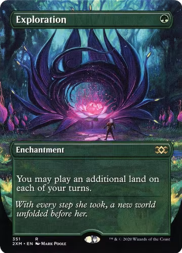 Exploration (Borderless) (351), Double Masters — Magic card price