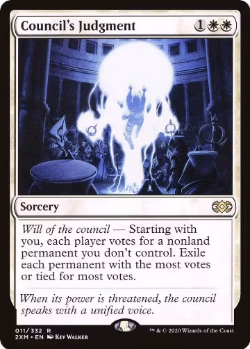 Council's Judgment (11), Double Masters — Magic card price
