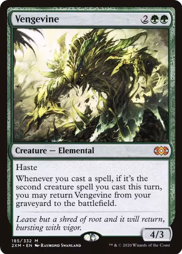 Vengevine (185), Double Masters — Magic card price