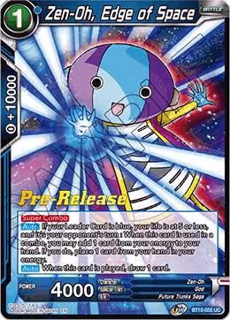 Zen-Oh, Edge of Space (BT10-055), Rise of the Unison Warrior Pre-Release Cards — DB Super card price