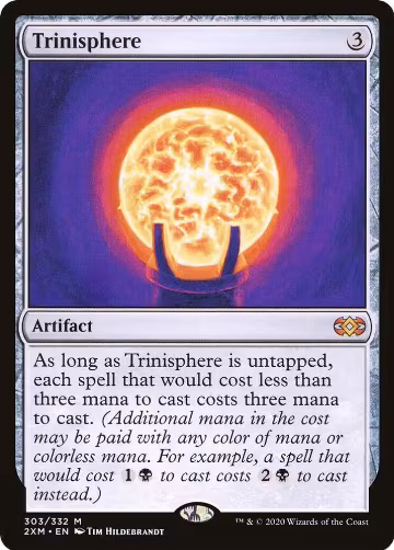 Trinisphere (303), Double Masters — Magic card price