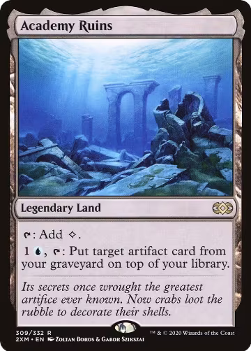 Academy Ruins (309), Double Masters — Magic card price
