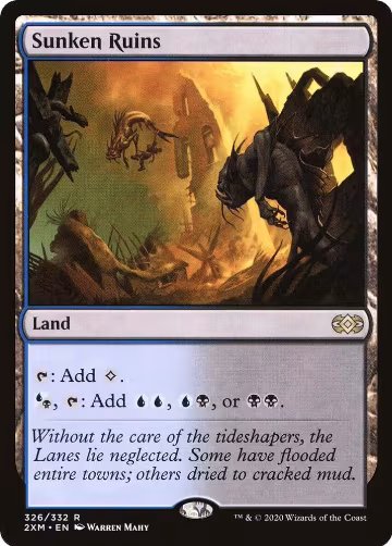 Sunken Ruins (326), Double Masters — Magic card price