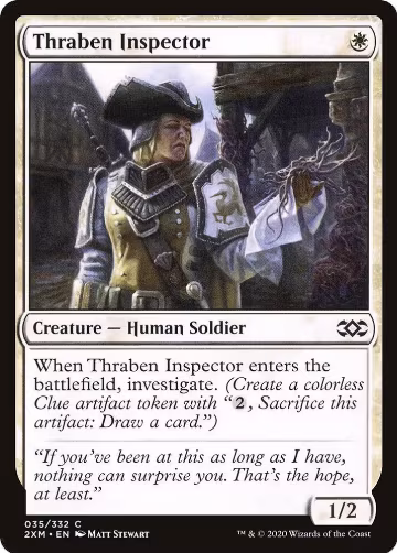 Thraben Inspector (35), Double Masters — Magic card price